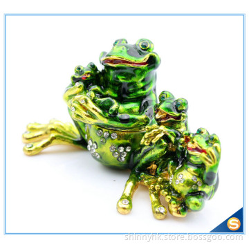 Hot Sale Lovely Frog Trinket Box Fashion Jewelry Box For Family's Gift SCJ808